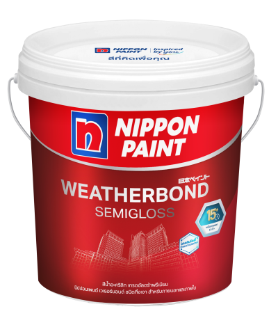 เวเธอร์บอนด์ กึ่งเงา / Weatherbond Semi-Gloss